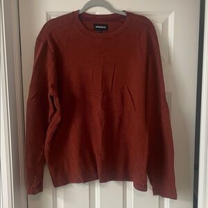 Bonobos Men's Brick Red Long Sleeve